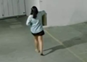 Vídeo: câmera flagra mulher descartando caixa de papelão com c0rpo de bebê