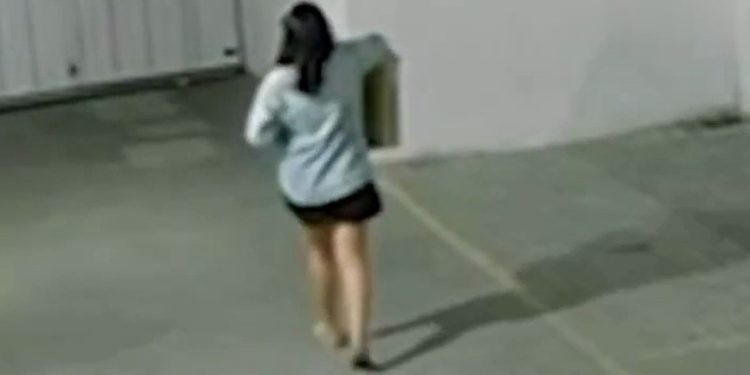 Vídeo: câmera flagra mulher descartando caixa de papelão com c0rpo de bebê