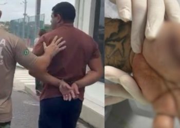 Passageiro é pres0 em Manaus após vomitar carro de motora de app e t0rar dedo dele com terçad0