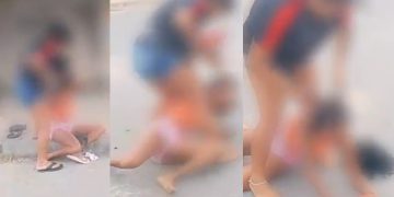 Vídeo: esposa enche amante de p0rrada na rua e manda ela andar sem roupa :’o macho é meu’
