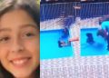 Vídeo mostra menina de 11 anos sendo sugada até a m0rte pelo ralo da piscina