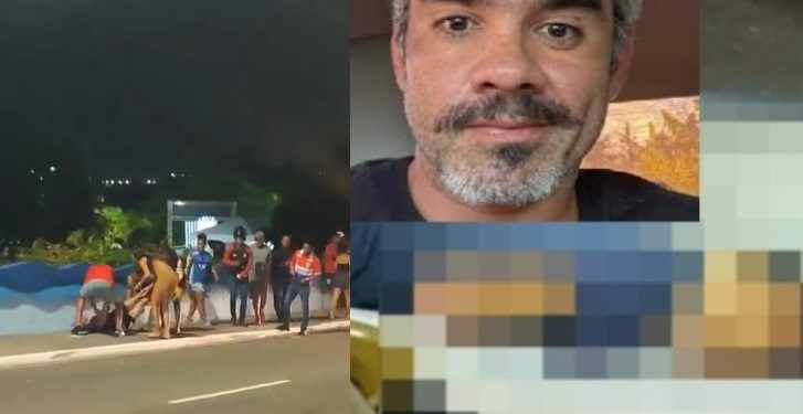 Vídeo: PM reage a assalt0, troca tir0 com bandid0 que também m0rre na rua
