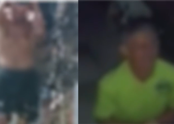 Vídeo: Ass@nhad0 que ficou exibindo o ‘documento’ para mulheres é pun1d0 com ‘bolos’ em Manaus