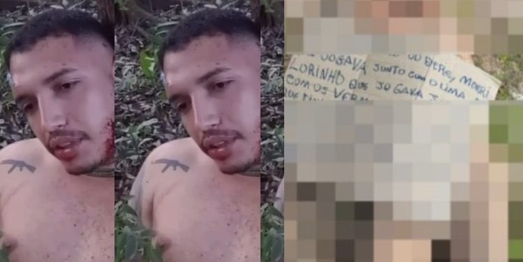 Vídeo: arrochador confessa antes de ser m0rto em Manaus que se vestia de polícia: ‘eu que ensinei’