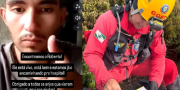 Após cinco dias, jovem é encontrado com vida após ser deixado por amazonense em trilha