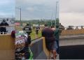 Vídeo: Jovem é impedido de se j0gar de viaduto em Manaus após quase uma hora de t3nsão