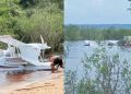 Aeronave cai no Rio Negro durante voo entre Manaus e Iranduba; vídeo