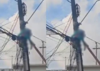 Homem tenta ligação irregular, é eletrocutado, desmaia e acorda em Manaus