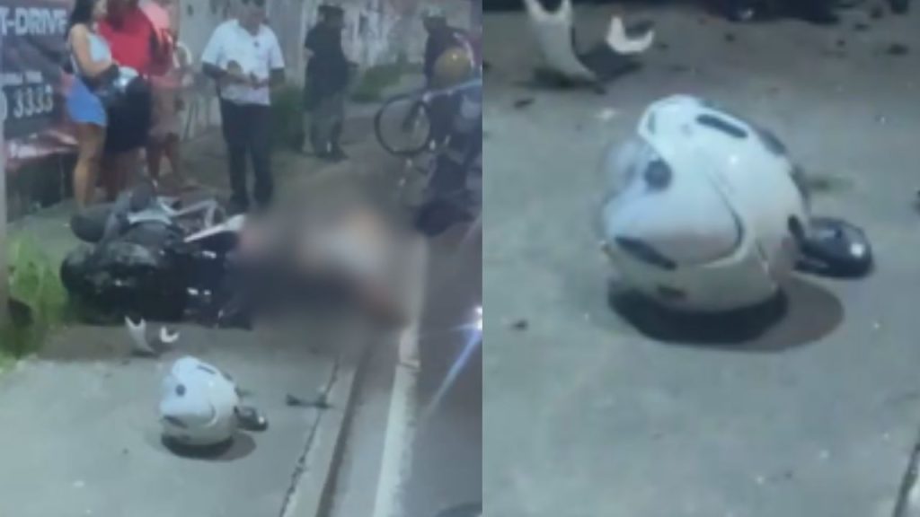 Ac1dente de moto m4t4 homem de 32 anos após c0lisão com poste em Manaus