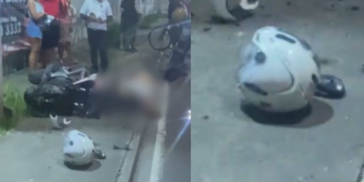 Ac1dente de moto m4t4 homem de 32 anos após c0lisão com poste em Manaus