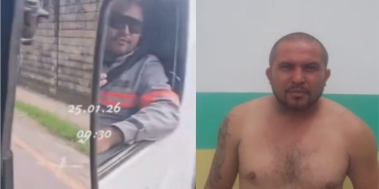 Funcionário terceirizado da Amazonas Energia filma policias, chama de “passa fome” e pede perdão