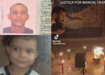 Macumba é feita por justiça por Manoel, de 3 anos, m0rt0 pelo pai em Manaus; vídeo