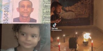 Macumba é feita por justiça por Manoel, de 3 anos, m0rt0 pelo pai em Manaus; vídeo