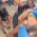 Vídeo: Homem surta, agrid3 criança com s0c0 e é contido por populares no Centro