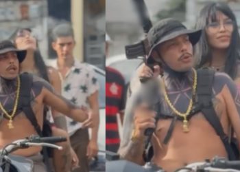 Vídeo: Alana, ass4ssinada no Betânia, participou de clipe com ostentação de arm4s e fum4nd0