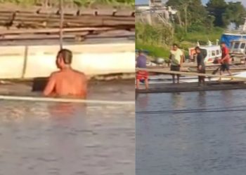 Homem some no rio Solimões e bombeiros iniciam buscas no interior do Amazonas