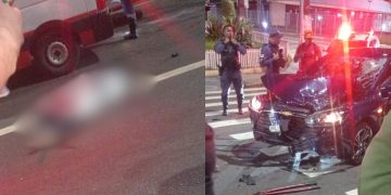 Colisão entre carro e moto m4t4 mulher e deixa homem em estado gr4ve na Constantino Nery