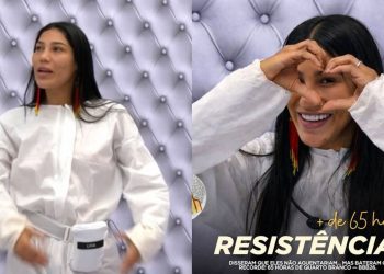 Amazonense mantém resistência após mais de 65 horas no Quarto Branco