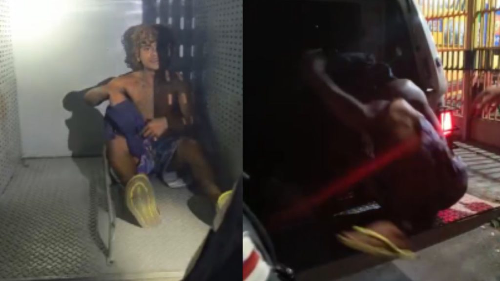 Homem é preso por furt0 em loja na avenida Autaz Mirim; veja o vídeo