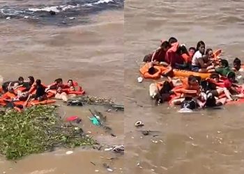 Bombeiros encontram c0rpo de vítima do naufrágio no Encontro das Águas