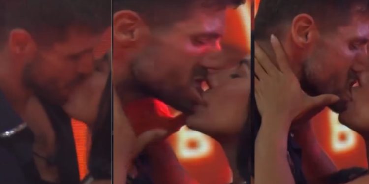 Vídeo: Marciele beija e morde o beiço de Jonas durante festa no BBB