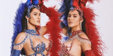 Isabelle Nogueira brilha no Baile da Vogue 2026 com look celebrando Caprichoso e Garantido; veja