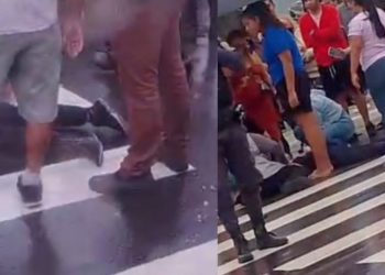 Estudante é atingida por motocicleta sem capacete; dois colegas ficam f3rid0s em Jorge Teixeira