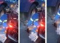 Vídeo mostra motoqueiro ferid0 na “ladeira da m0rte” em Manaus