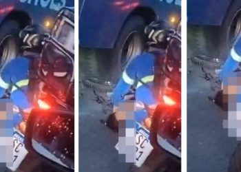 Vídeo mostra motoqueiro ferid0 na “ladeira da m0rte” em Manaus