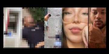 Vídeo: vizinho filma homem que mat0u a ex pulando da janela e m0rrendo em seguida