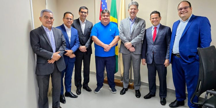 Presidente da CMM recebe visita institucional do Banco Bradesco para fortalecer diálogo com o Poder Público