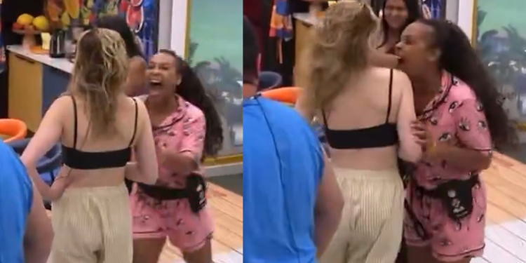 Expulsão? Sol corre em direção à Ana Paula, grita, puxa braço e pisa no pé no BBB 26; veja