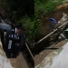 Vídeo: Cratera medonha faz mulher ficar fer1da ao cair com o carro no bairro Nova Cidade
