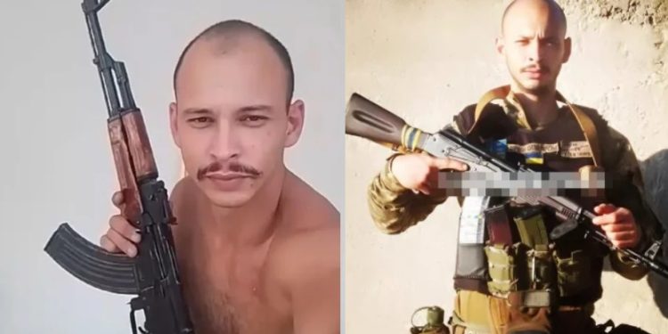 Brasileiro do CV é expulso do Exército da Ucrânia ao tentar vender dr0gas para os soldados