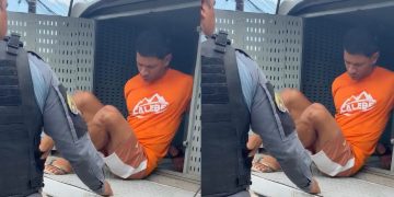 Vídeo: vulgo “Banga” tenta correr da polícia, mas acaba preso em Manaus