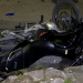 Entregador de delivery m0rr3 ao bater em outra moto na avenida Nilton Lins