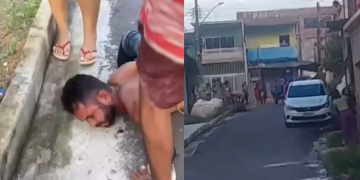 Em beco, homem tenta e$tuprar j0vem e acaba e$pancad0 em Presidente Figueiredo; veja