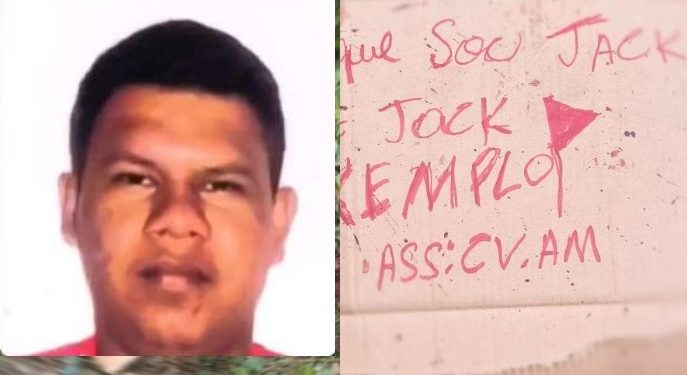 Vídeo: veja c0rpo de “Jhon Feio” pic0tado pelo CV em Manaus: ‘sou Jack’