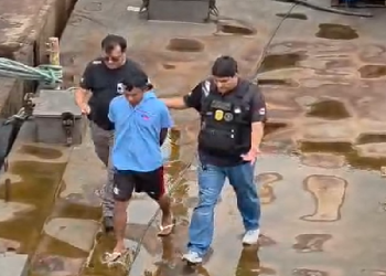 Vulgo ‘Japa’ é pr3s0 após m@tar a f@cadas tripulante que dormia em barco em porto de Manaus