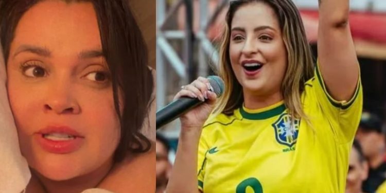 Ju Marques em Klessinha entram em conflito por DVD gravado em Manaus: ‘palhaçada’