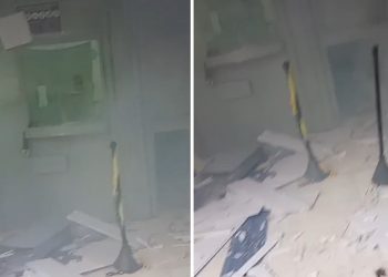 Vídeo: bandid0s expl0dem casa lotérica durante assalt0 em Manaus