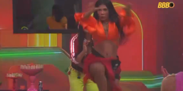 Vídeo: Cunhã-Poranga do Caprichoso emociona brothers ao dançar toada em festa no BBB 26