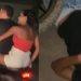 Vídeo: casal se acaba no chão ao tentar dar “grau” em moto na rua
