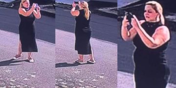 Moradores do Japiim registram momento em que mulher fotografa fechaduras de casas e geram alerta