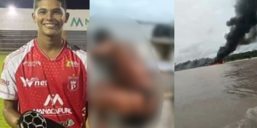 M0rr3 jovem de 20 anos vít1ma de expl0são de embarcação no Rio Solimões