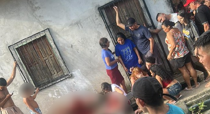 Vídeo mostra homem ex3cutad0 com vários t1r0s no beco Pantanal, na Compensa; veja