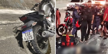 Veja: Entregador de delivery perd3 a vida ao ser atingido por carro no Japiim