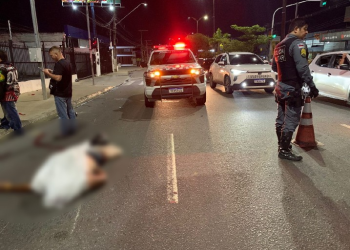 Motociclista m0rr3 na Zona Norte de Manaus após c0lidir com poste