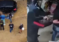 Vídeo mostra PM sendo abordado por homens e sendo ex3cutad0 em casa no Tarumã; veja