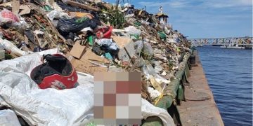 P3rna humana é encontrada em meio ao lixo retirado do Rio Negro em Manaus